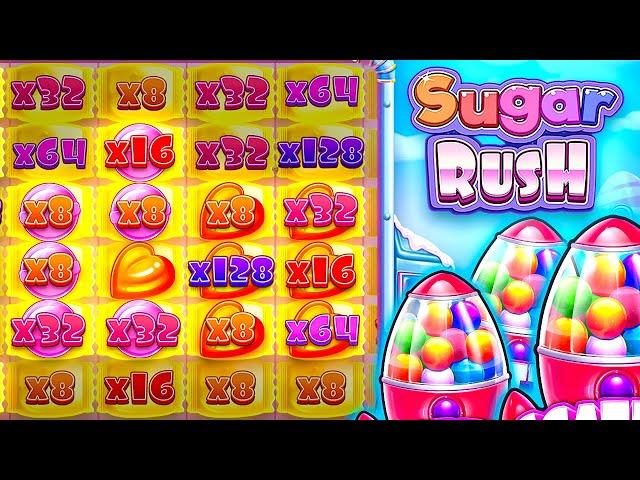 CRAZY SETUP ON SUGAR RUSH PAID... WE RETRIGGERED!! (Bonus Buys)