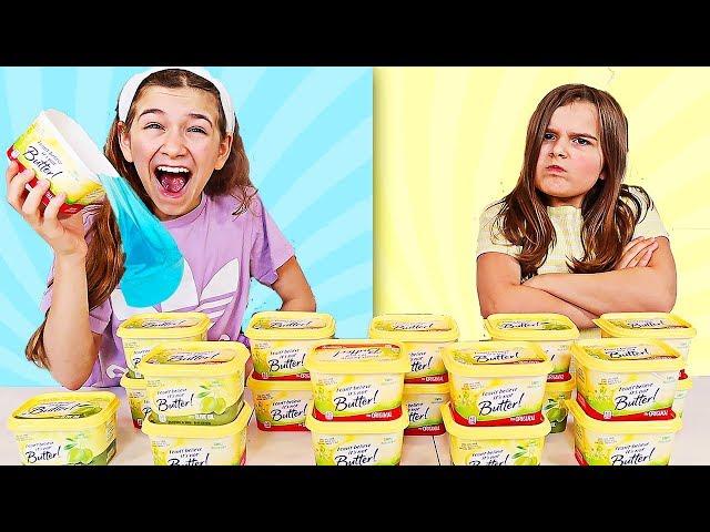 Don’t Choose the Wrong Butter Slime Challenge!! | JKrew