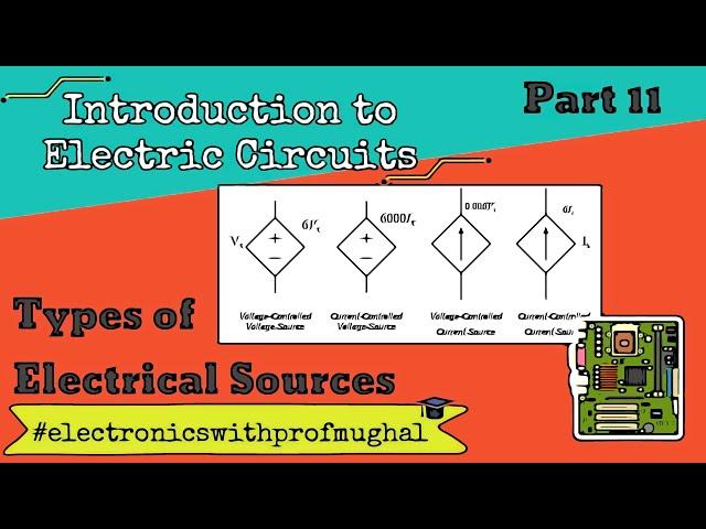 #11 Electric Circuits  Types of Electrical Sources