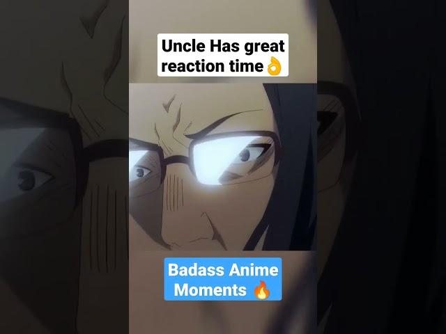 Uncle has good Reaction TimeIsekai Ojisan Best Moments #shorts