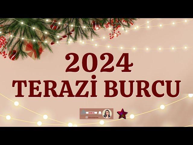 TERAZİ BURCU 2024 YILI YORUMLARI #astroloji #burçlar #yıllıköngörü  @astrologgorkem