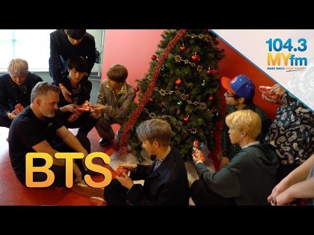 BTS Open Christmas Gifts From Valentine In The Morning