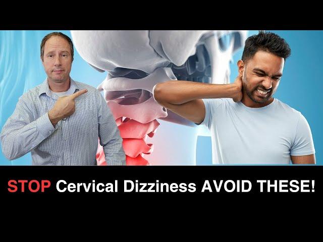 STOP Cervicogenic Dizziness by Following These 3 Secrets! #youtube #youtubeshorts #vertigo