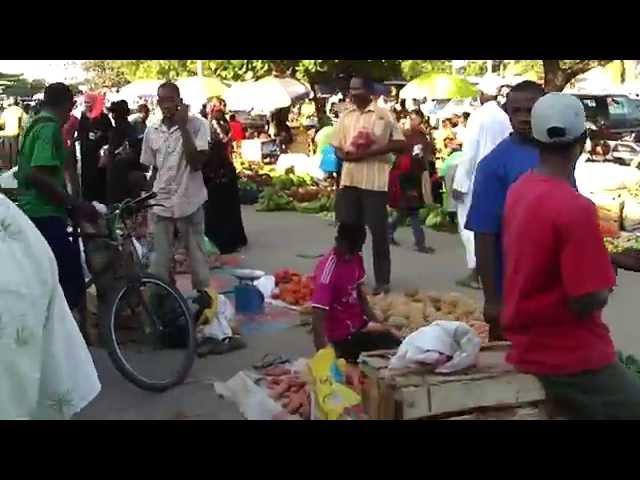 Zanzibar (Stone Town) fruit market 1