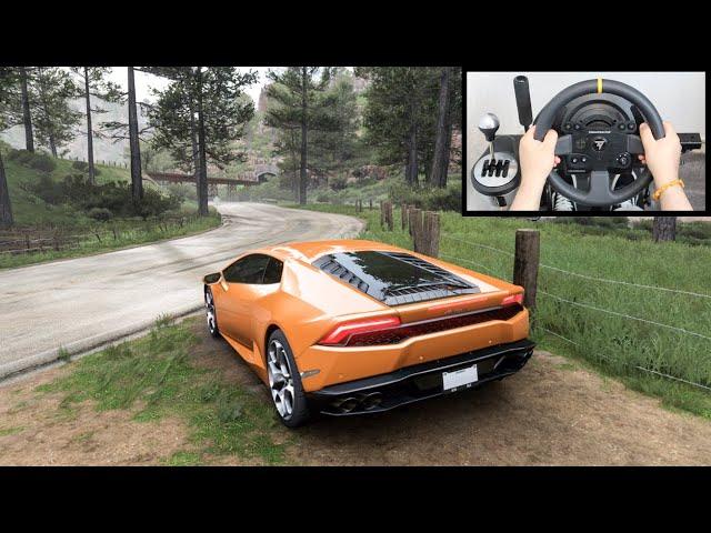 Forza Horizon 5 Lamborghini Huracan (Thrustmaster TX Steering Wheel) Gameplay