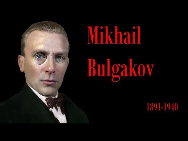 MIKHAIL BULGAKOV's  animated biography