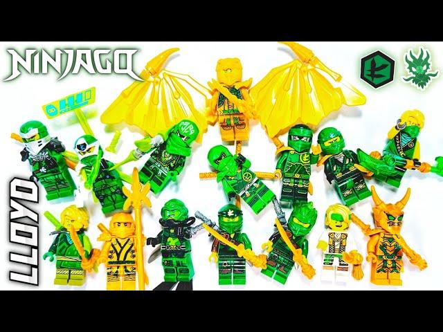 Every Lloyd Minifigure That I have | Lego Ninjago | Lego Unofficial Minifigures