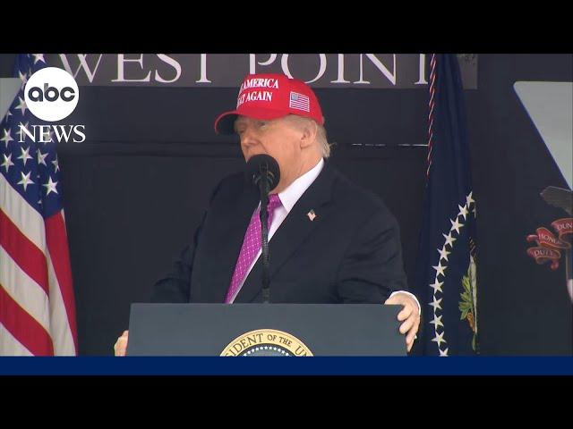Key takeaways from Trump's West Point commencement speech