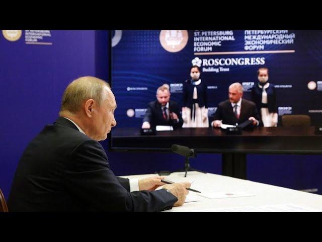 Vladimir Putin set to address St Petersburg business forum