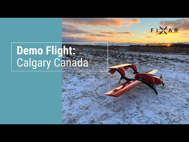 FIXAR 007 Demo Flight in Canada