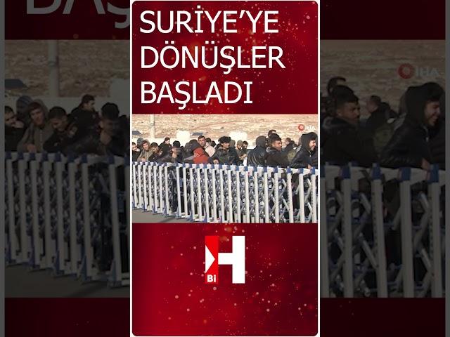 Suriye'ye Dönüşler Başladı! #shorts
