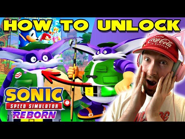 HOW TO UNLOCK ANGLER BIG THE CAT! (Sonic Speed Simulator)