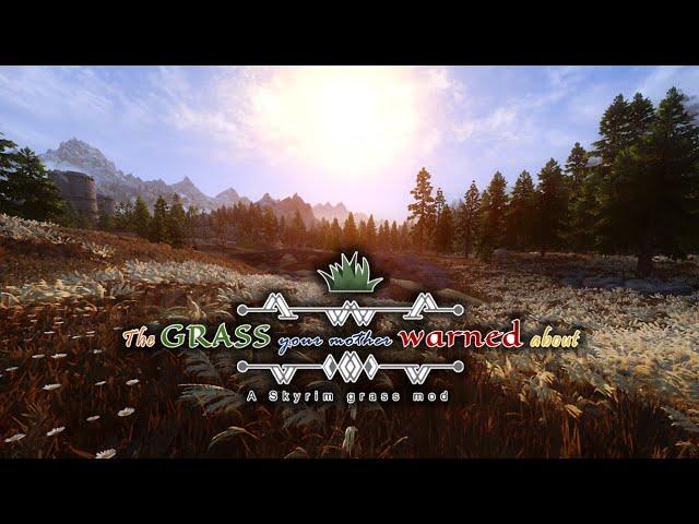 Skyrim Mods: New Ultra Realistic Grasses on PC and XBOX!