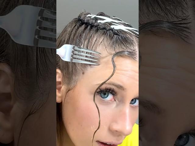 Probably Shouldn’t Have Used A Fork  (Comment Your Favorite Hairstyle lol)