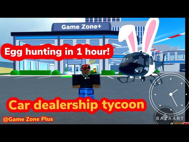 EGGS HUNTING IN CAR DEALERSHIP TYCOON IS SOON HERE, #roblox #cardealershiptycoon #eastereggs