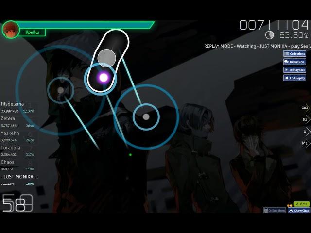 [Osu!] Sex Whales & Fraxo - Dead To Me 7,62* Clear!