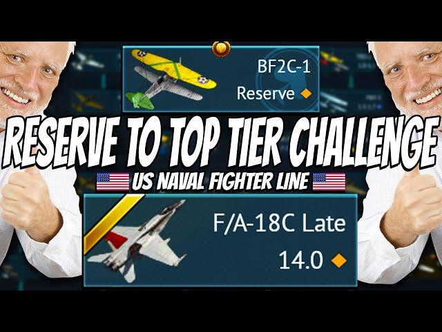 Playing the ENTIRE US Naval Fighter Line - Reserve to Top Tier (UPDATED)