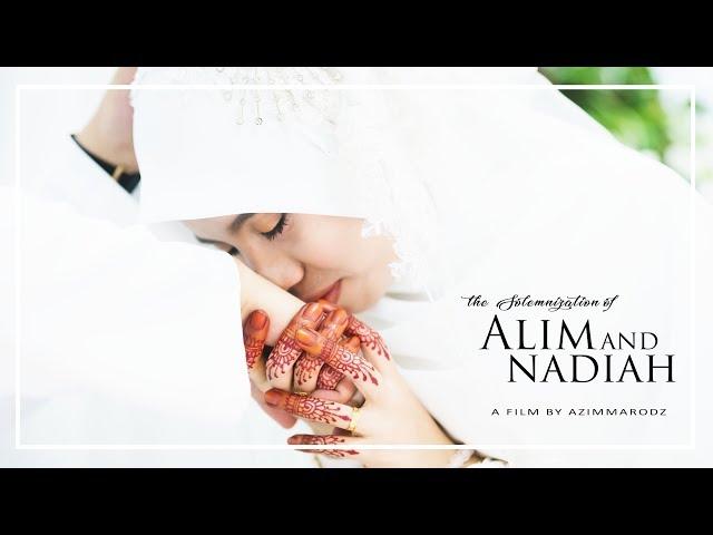 The Solemnization of Alim and Nadiah