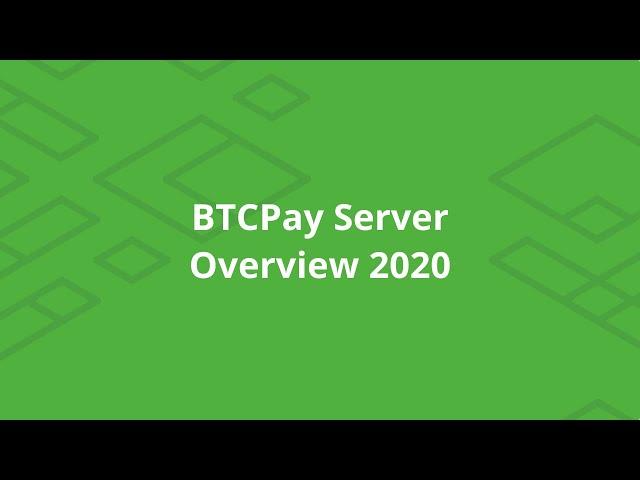 BTCPay Server Feature Overview