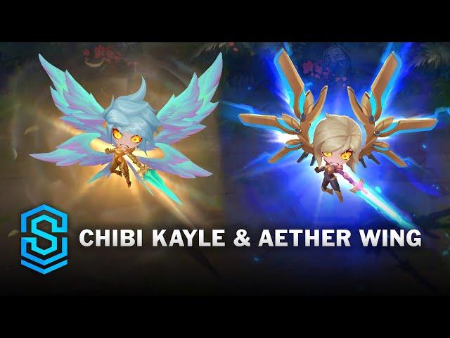 Chibi Kayle & Chibi Aether Wing Kayle | Teamfight Tactics