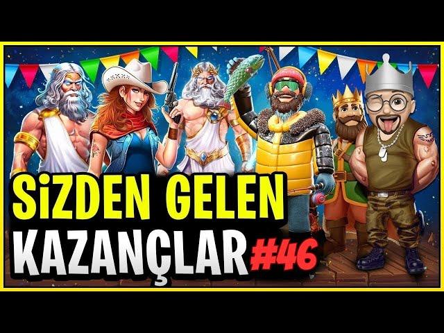 SLOT OYUNLARI  SİZDEN GELENLER SLOT #46  REKOR KAZANÇLAR  SİZDEN GELEN MAX WİNLER #slotoyunları