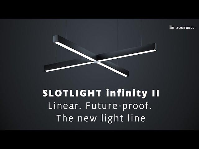 SLOTLIGHT infinity II - Linear. Future-proof. The new light line