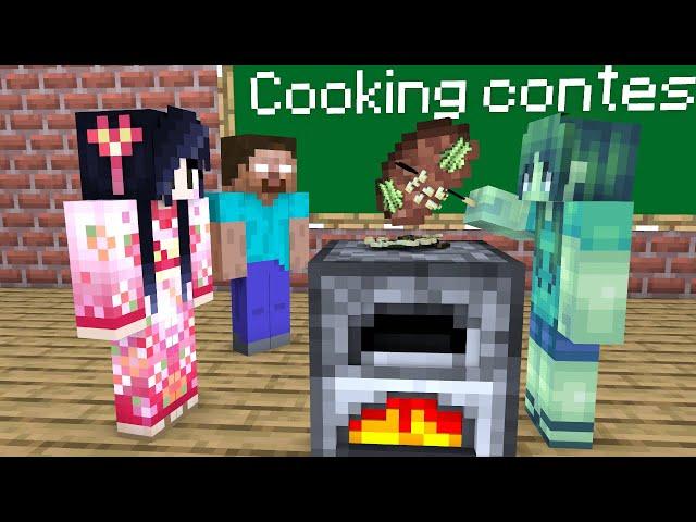 Funny Cooking Fails Compilation - Minecraft Animation