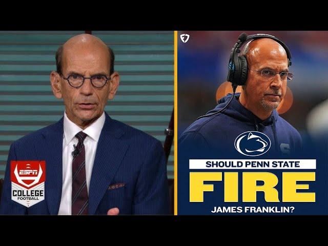 "He's a terrible coach!" - ESPN criticizes James Franklin after Penn State's loss to Ohio State