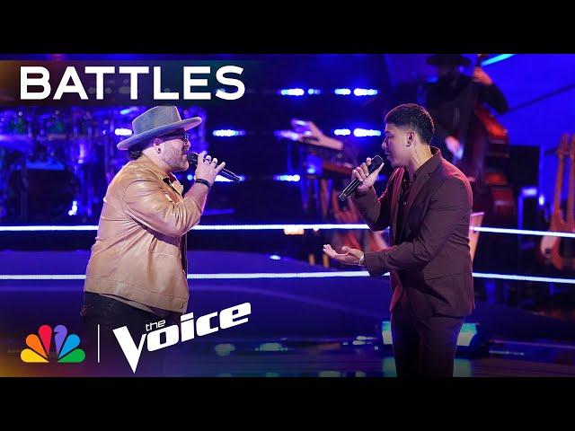 Adam David and Ricardo Moreno Wow Coach Bublé with His Hit Song "Home" | The Voice Battles | NBC