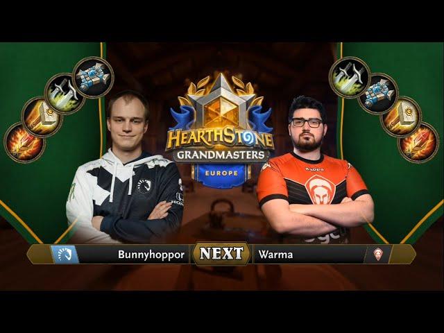 Bunnyhoppor vs Warma | 2021 Hearthstone Grandmasters Europe | Top 8 | Season 1 | Week 1