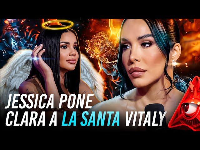 JESSICA PEREIRA LE DEJA CAER TO EL PESO A LA SANTA VITALY SANCHEZ DEL VATICANO