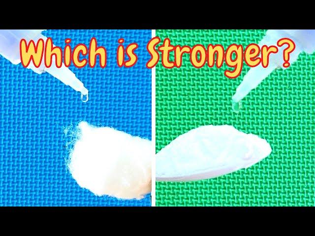 Super Glue Strength Test | Cotton Miracle vs Baking Soda