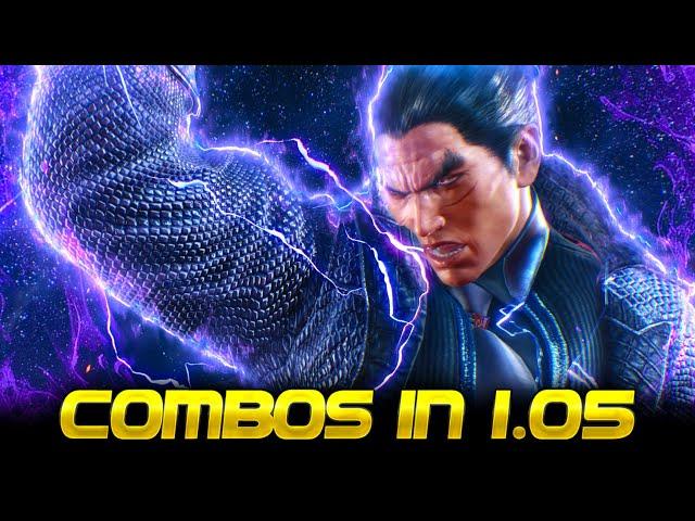 How To Do Kazuya's New Combos... EWGF LINKS