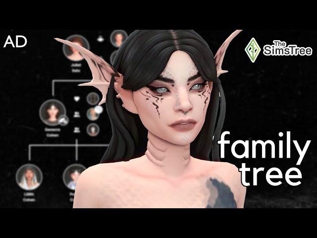 Making an OCCULT FAMILY TREE in The Sims 4  | TheSimsTree tutorial, review & updates