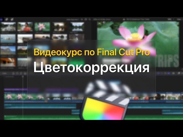  Цветокоррекция — курс уроков по Final Cut Pro