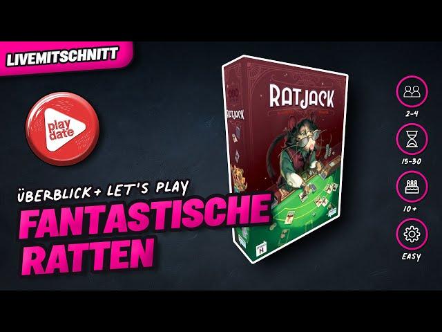 RATJACK - Frosted Games - Regeln & Let's Play