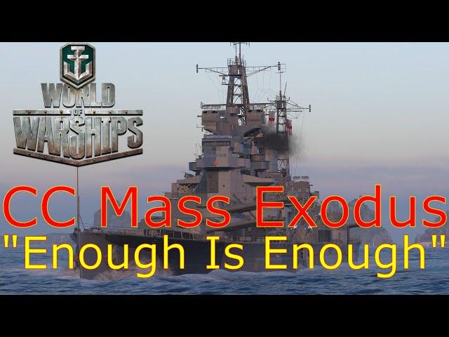 World of Warships- Community Contributor Mass Exodus: "Enough Is Enough"