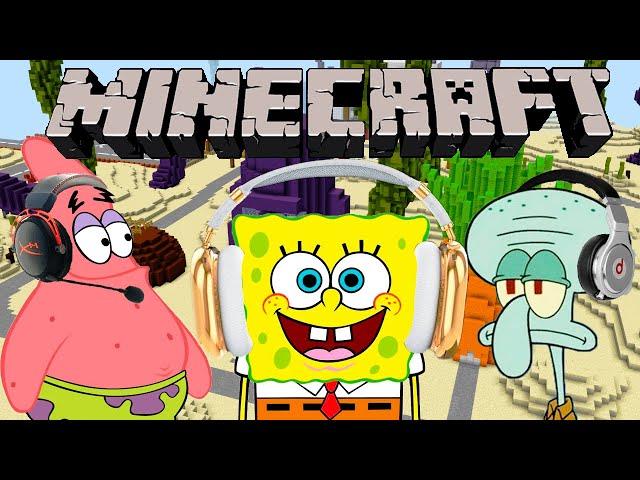 Spongebob Squarepants Play Minecraft 1