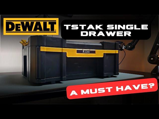 DeWalt TStak 2.0 Single Deep Drawer Tool Box - Best Mobile Tool Storage Option?