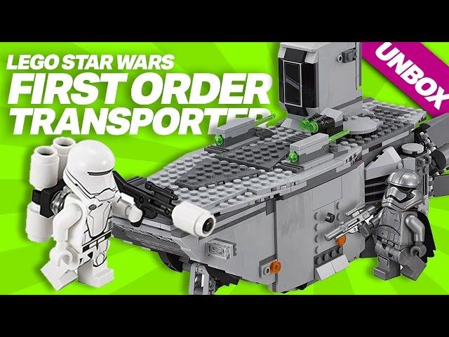 Star Wars: The Force Awakens: First Order Transporter | Unboxing