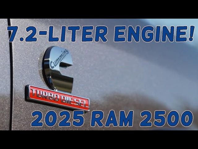 2025 Ram 2500 and 3500 HD Trucks: New Look, New Cummins Engine and New Transmission