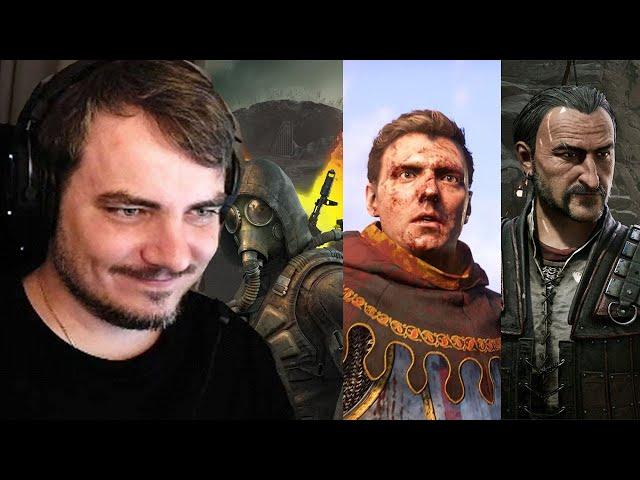 Мэддисон смотрит трейлеры Kingdom Come: Deliverance II, Gothic Remake, Stalker 2