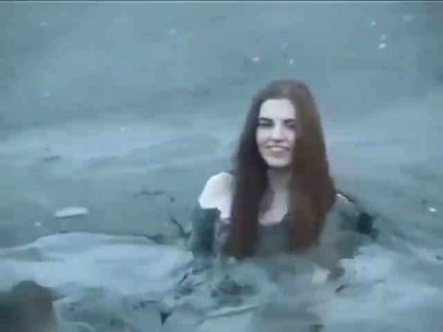 Girl Sinking in Quicksand