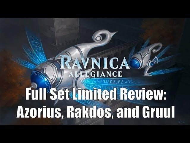 Ravnica Allegiance Full Set Limited Review: Multicolored, Part 1 | Azorius, Rakdos, Gruul