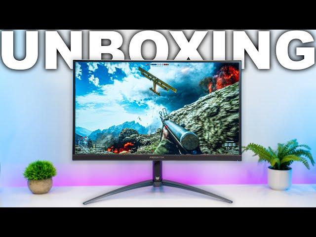 Acer Predator XB273K V3 4K Gaming Monitor Unboxing (V3bmiiprx)