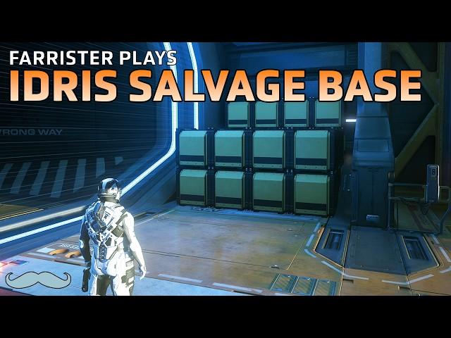 Idris Mobile Salvage Base | Star Citizen 4.1 4K Gameplay