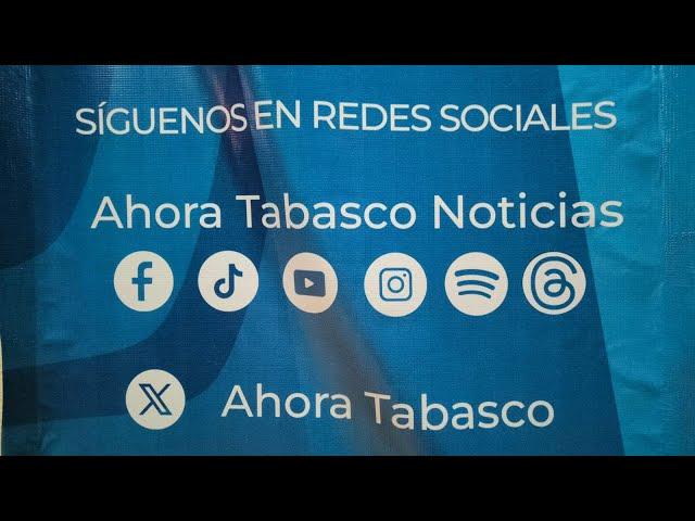 #EnVivo |  AHORA TABASCO NOTICIAS, LUNES 25 DE NOVIEMBRE DE 2024.