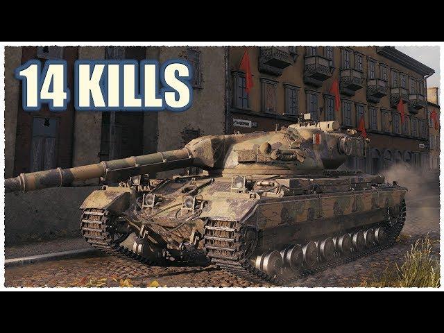 Super Conqueror • 14 Kills per Battle • WoT Gameplay