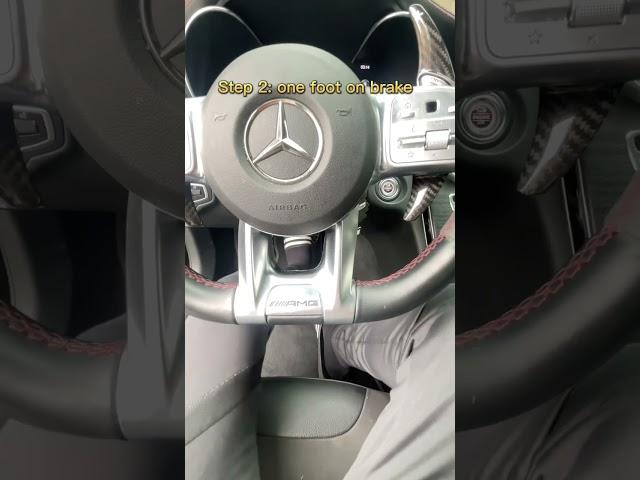 How to launch C43 not Launch Control !! #subscribeformore #subscribe #mercedes #amg #shorts #youtube