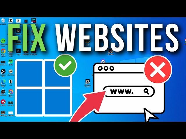 How To Fix Some Websites Not Opening in Any Browser - Full Tutorial